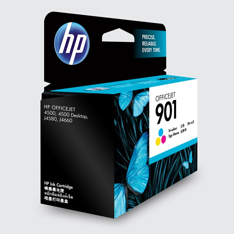 惠普（HP）CC656AA 901号彩色墨盒