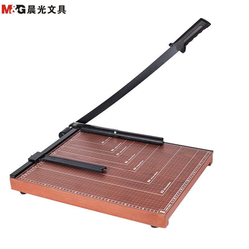 晨光(M&G)ASSN2207木质切纸刀 A3裁纸机 手动裁纸刀