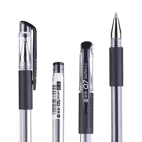 晨光(M&G)文具Q7/0.5mm黑色中性笔 美新系列签字笔