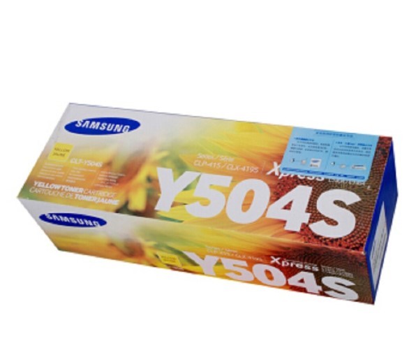 【精选】三星（SAMSUNG）CLT-Y504S黄色粉盒适用于