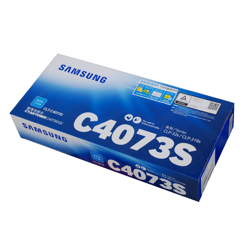 原装 三星CLT-C4073S青色粉盒 4073s CLP-326 321N CLX-31