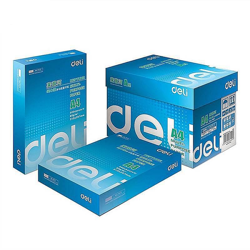 得力（deli）莱茵河 70g A4 复印纸 中高档打印纸
