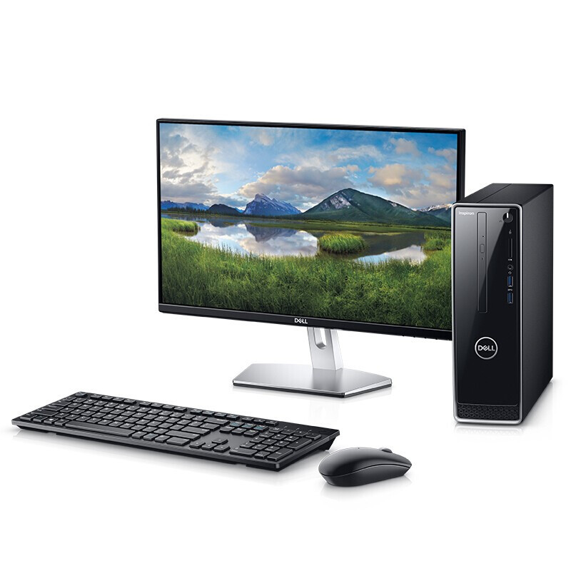 戴尔(DELL)灵越3471 办公商用家用台式机电脑 游戏