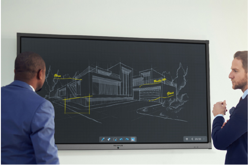MAXHUB会议平板 V5新锐版65英寸触控电子白板 智能