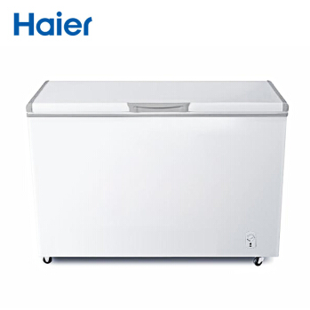 海尔（Haier）冰柜商用卧式冷柜家用大容量273/2