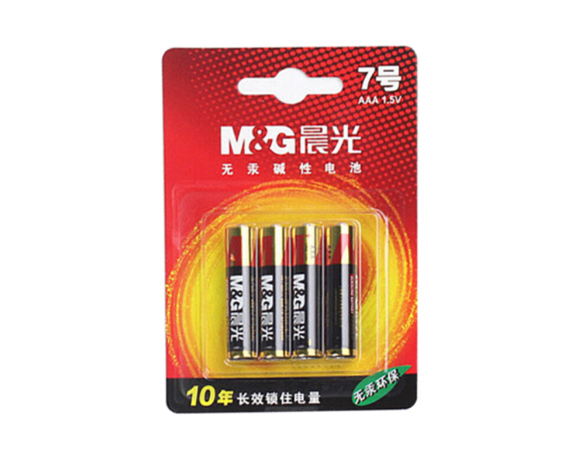 晨光（M&G）7号碱性电池 遥控器 电视 空调 键盘