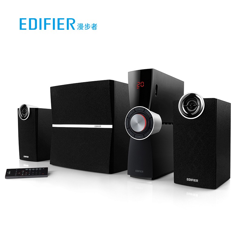 漫步者（EDIFIER）C2XB 外置功放 2.1多媒体蓝牙音箱