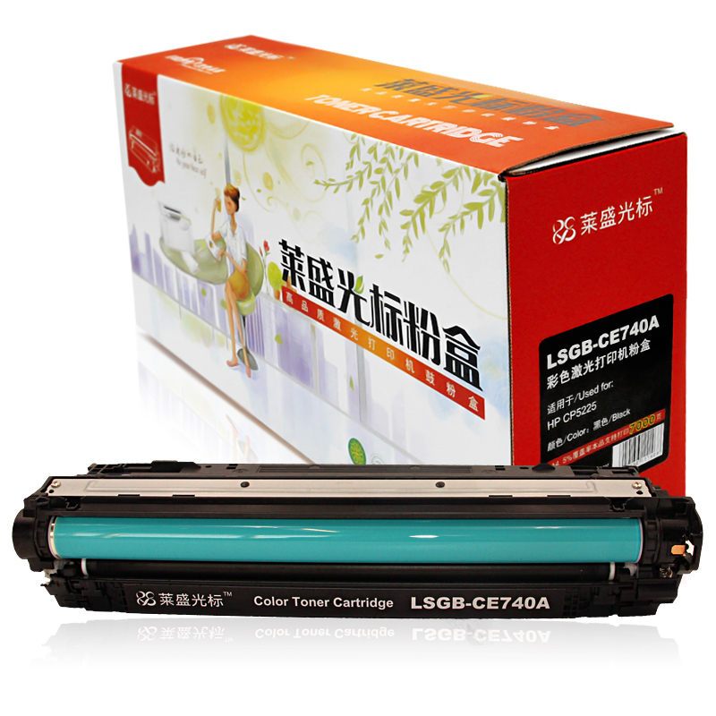莱盛光标 LSGB-CE740A黑色硒鼓适用HP CP5225 黑色