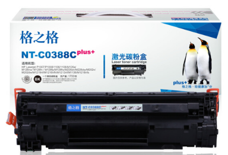 格之格CC388A碳粉盒 硒鼓NT-C0388Cplus+黑色适用 HP 