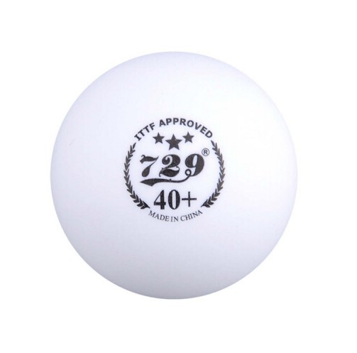 双鱼乒乓球三星 新材料40+ 3星专业比赛兵乓球 白