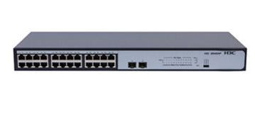 H3C华三MS4024P-EI 24口全千兆交换机2千兆光口9KV级防
