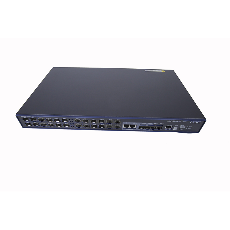 华三/H3C LS-3600V2-28F-EI 交换机 24口百兆+4千兆光 三