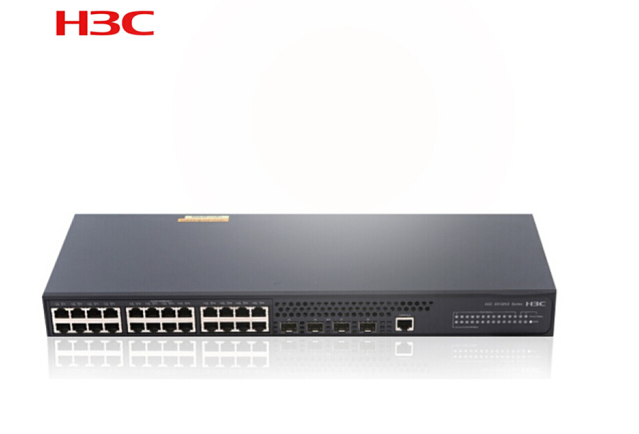 华三H3C LS-5120V2-28P-SI 24口千兆交换机