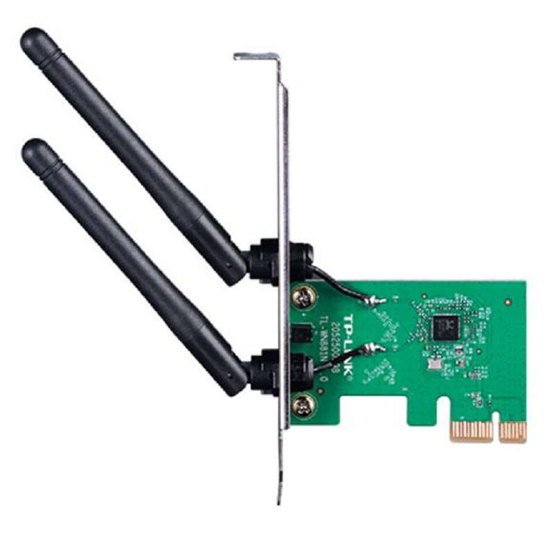 TP-LINK TL-WN881N 300M无线PCI-E网卡 台式机 WiFi接收器