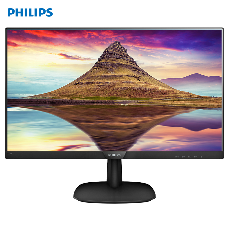 飞利浦 27英寸电脑显示器 IPS技术屏 75Hz刷新 广视