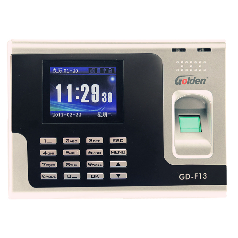 金典 GD-F13 考勤机 指纹考勤机打卡机 办公指纹机