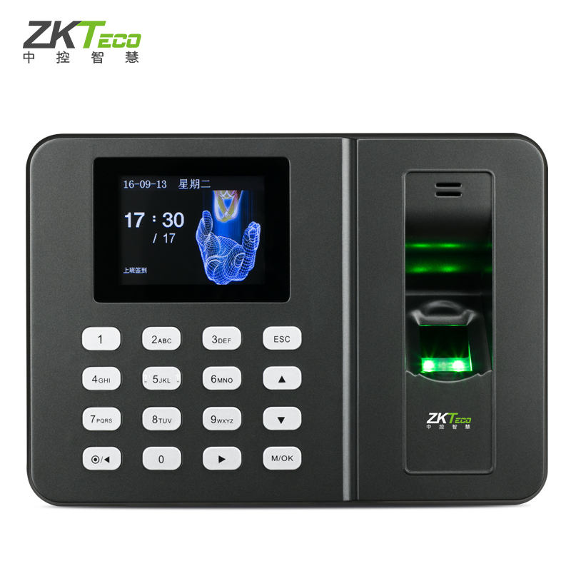 指纹考勤机 中控/Zkteco ZK3960 彩屏指纹考勤机.